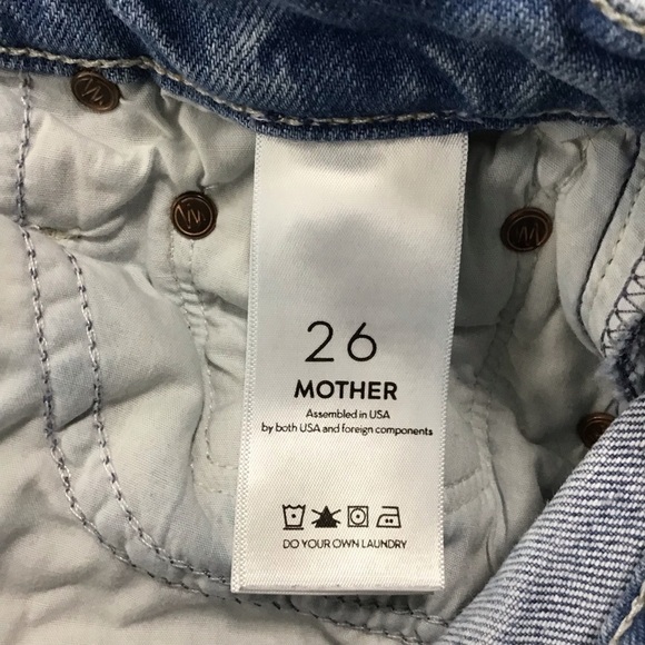MOTHER Superior High Waisted Rider Skimp in The Confession Size 26. - Picture 11 of 12